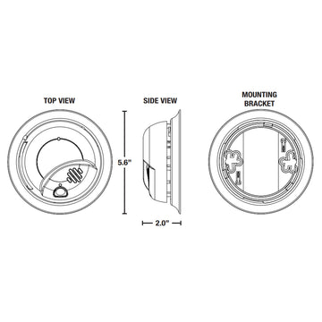 First Alert BRK Hardwired Ionization Smoke Alarm